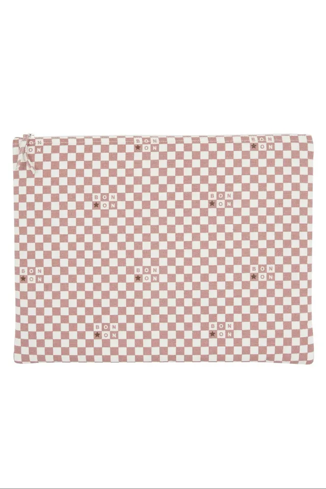 Bonton Sacha computertaske rosa ternet