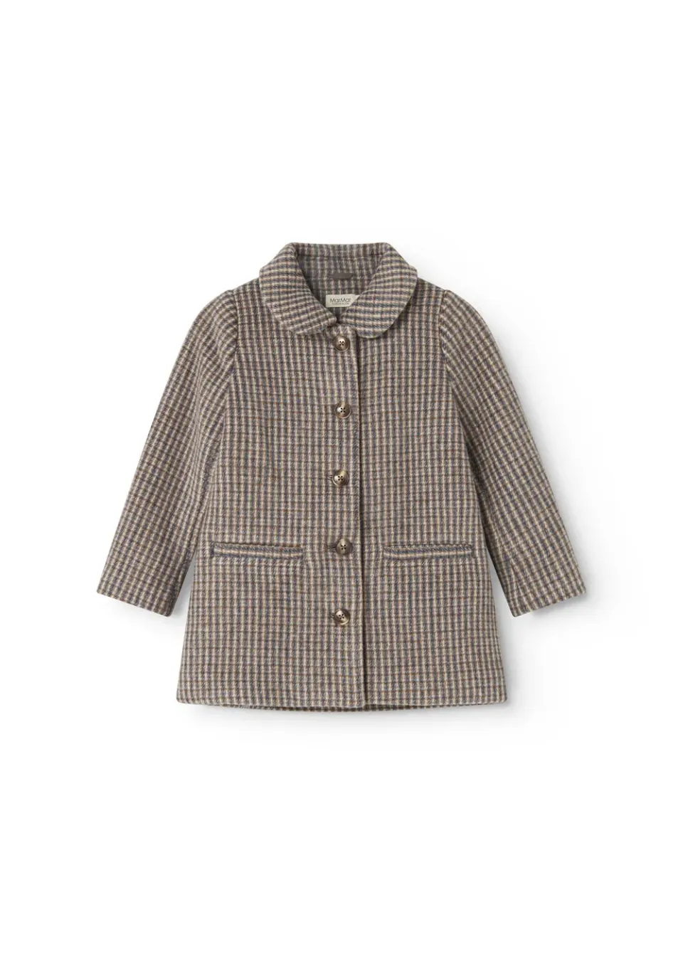 MarMar Copenhagen Olive Jacket uldjakke Heritage Check tern