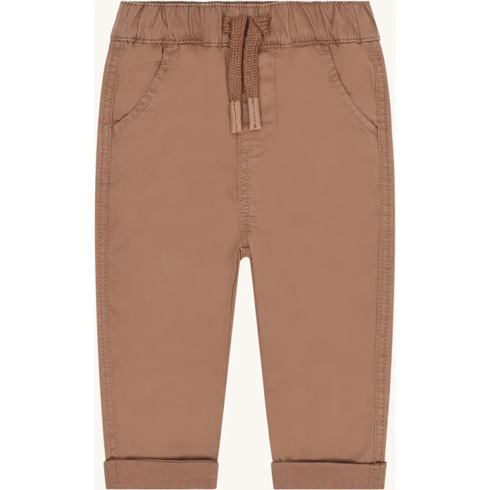 Hust & Claire HCTimon Twill bukser Coca Mocha twill