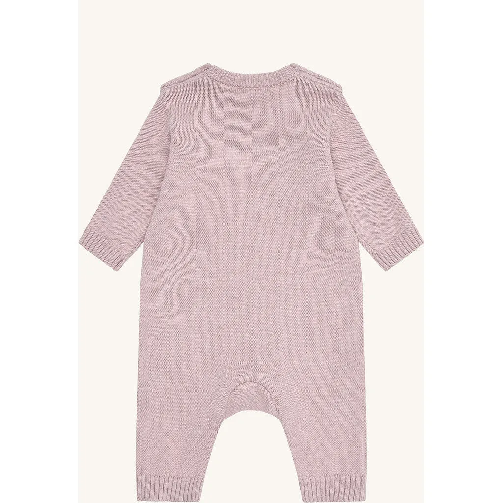 Hust & Claire HCMill Knit Play strikdragt Adobe Rose øko
