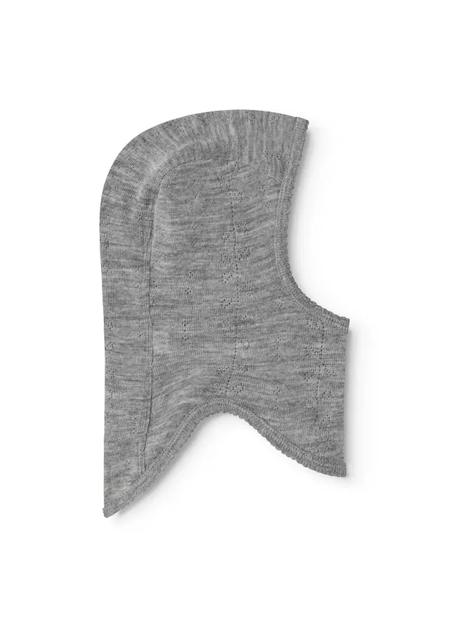 MarMar Balaclava Elefanthue Grey Melange uld