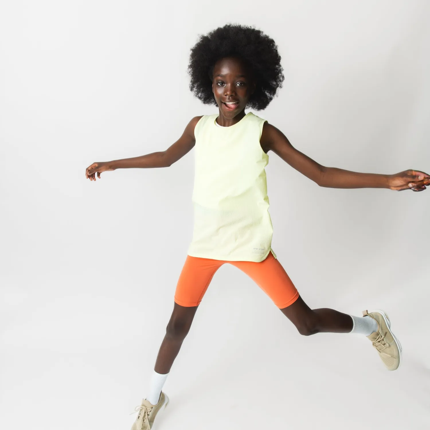 MINI A TURE MATSIKA cykelshorts Wheat yellow stræk
