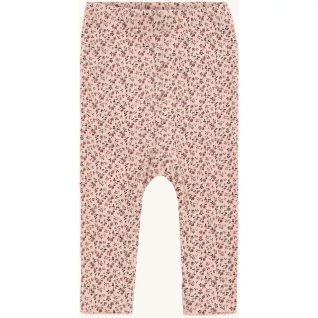 Hust & Claire Lærke leggings Rugby Tan blomster