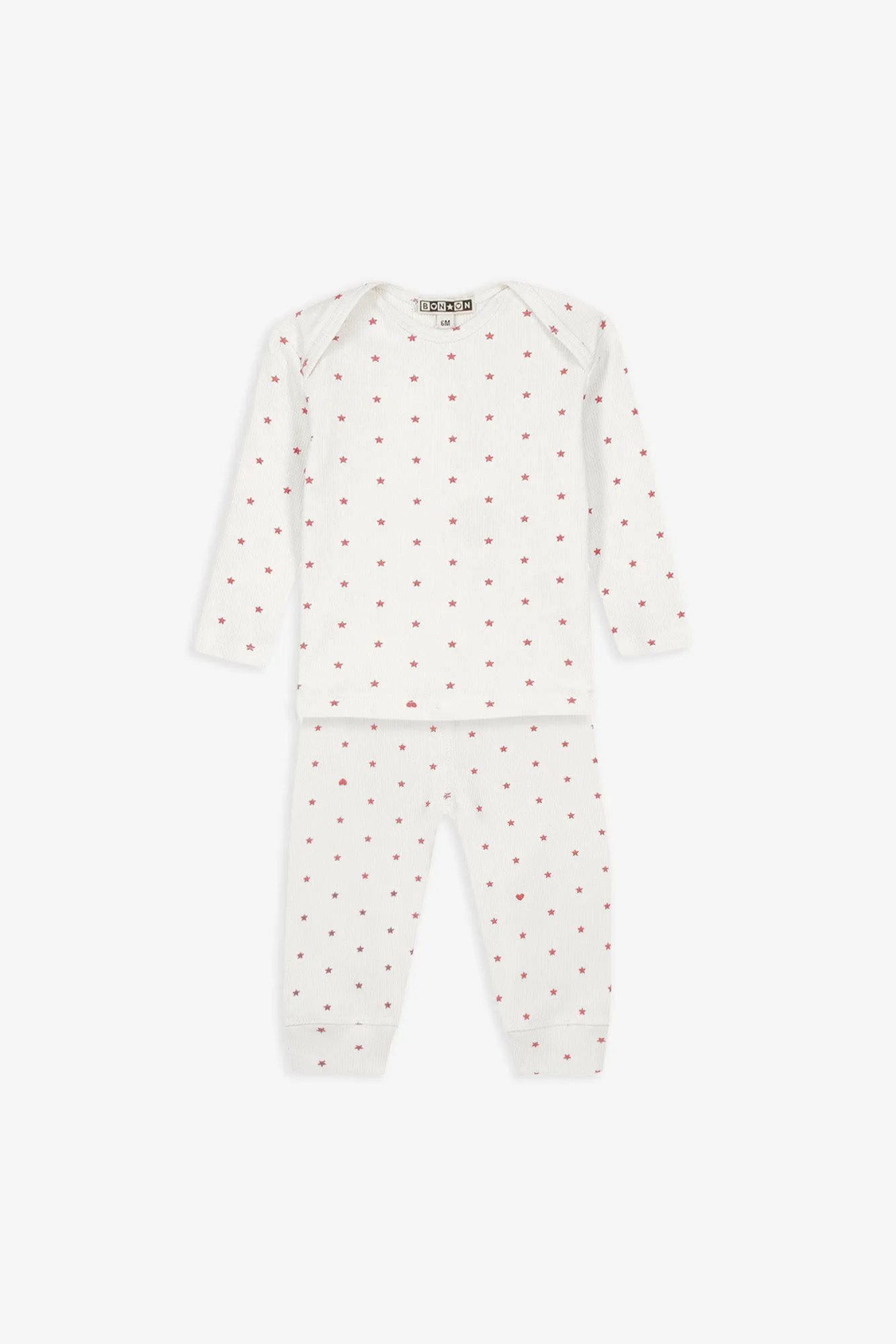 Bonton Patino Rose pyjamas stjerner bomuld
