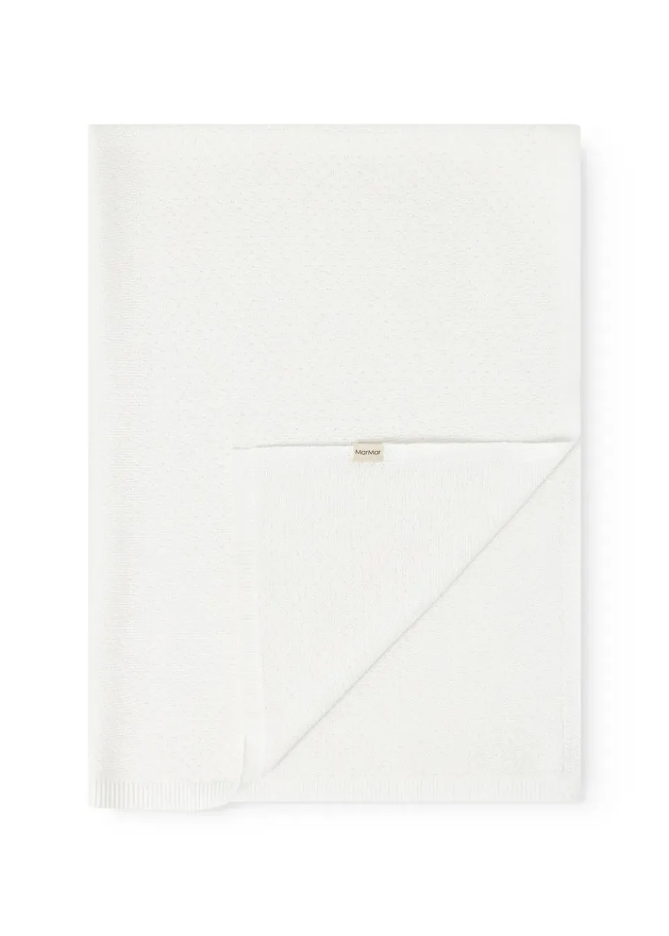 MarMar Alia striktæppe Gentle White 70x100