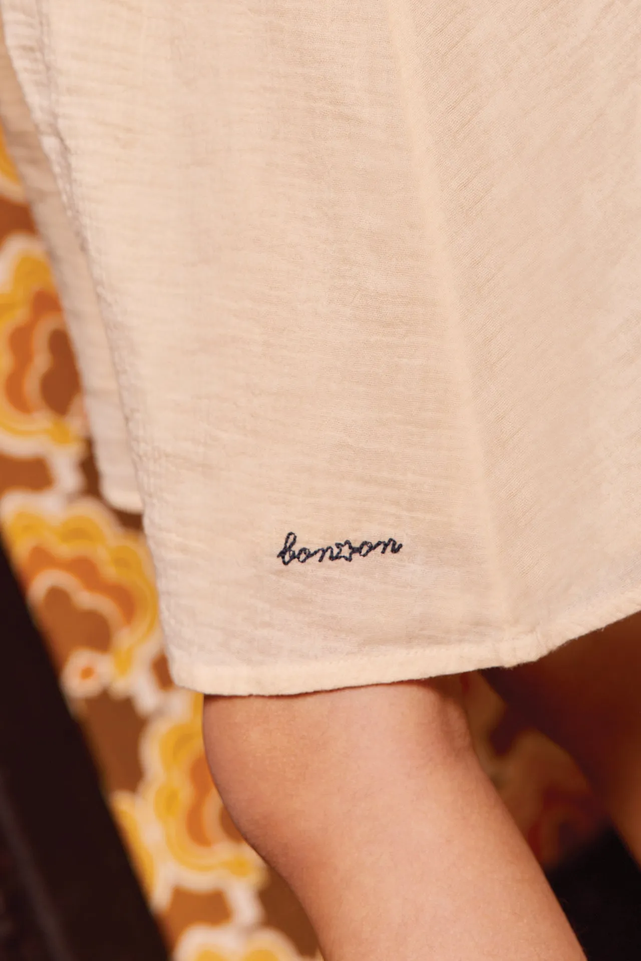 Bonton Penelope Milk kjole til pige smock hvid