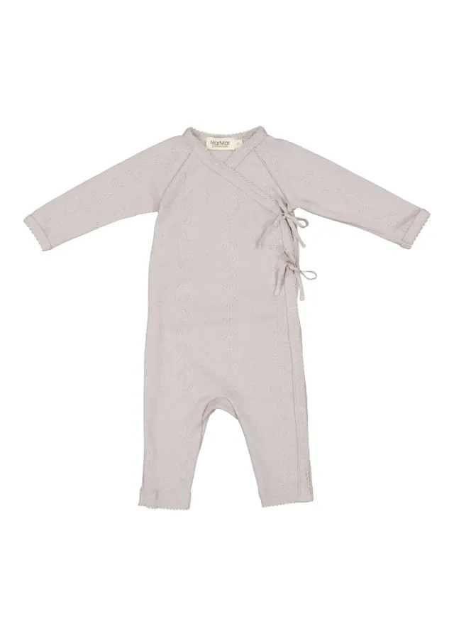 MarMar Rula heldragt Soft Dove uld pointelle