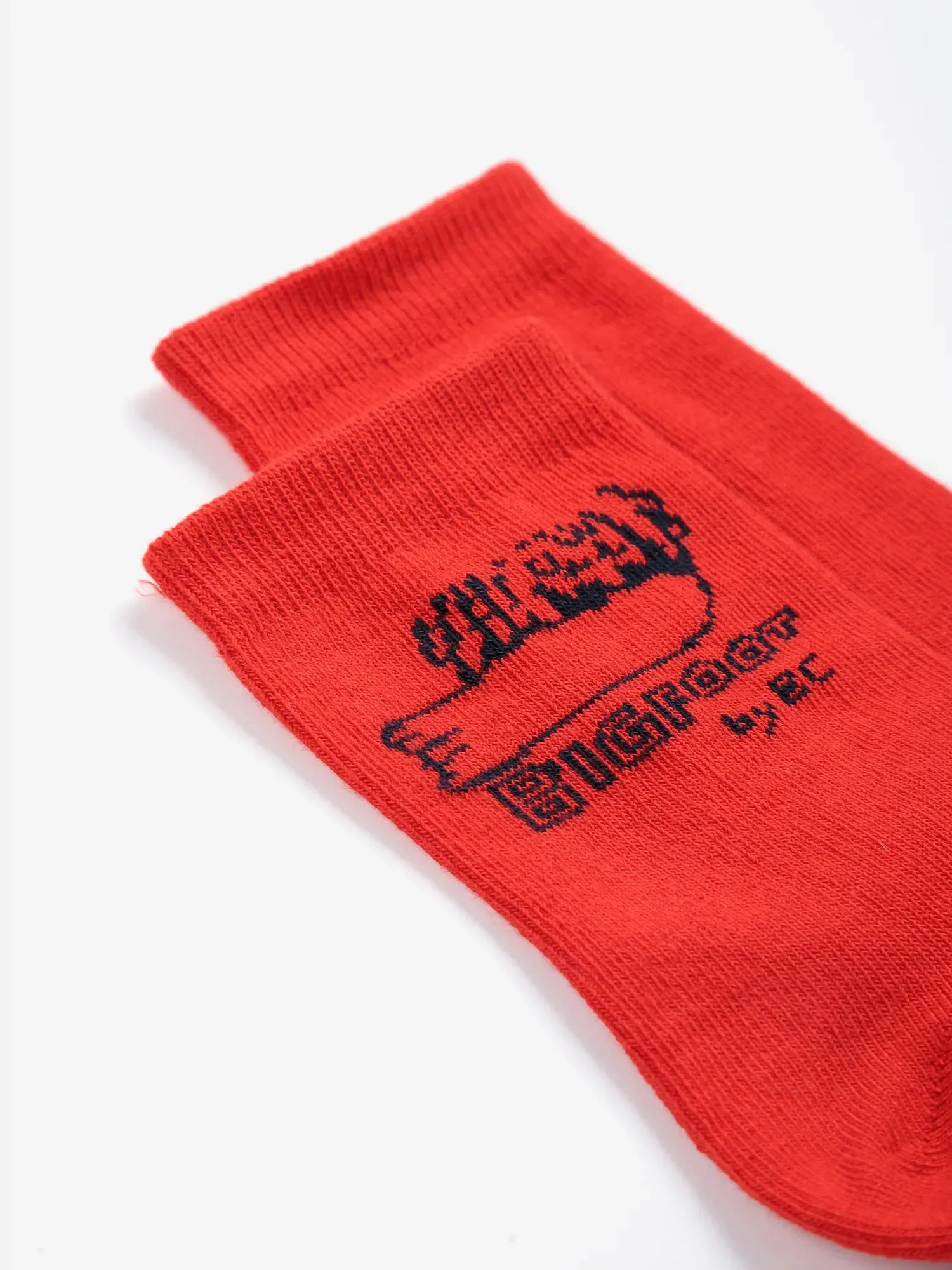 Bobo Choses Bigfoot By BC strømper rød 23-25 bomuld
