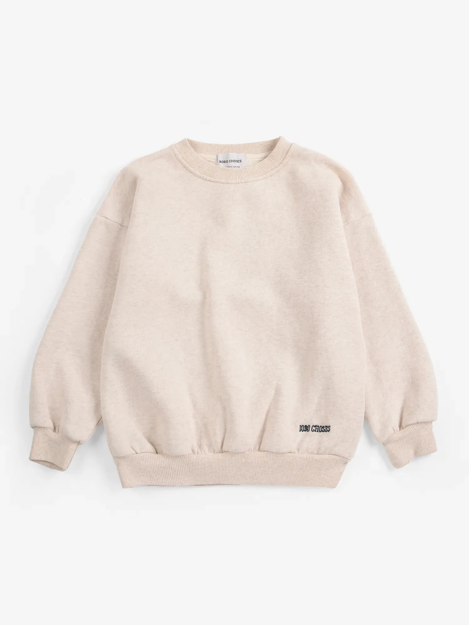 Bobo Choses Beast sweatshirt sweattrøje beige løs
