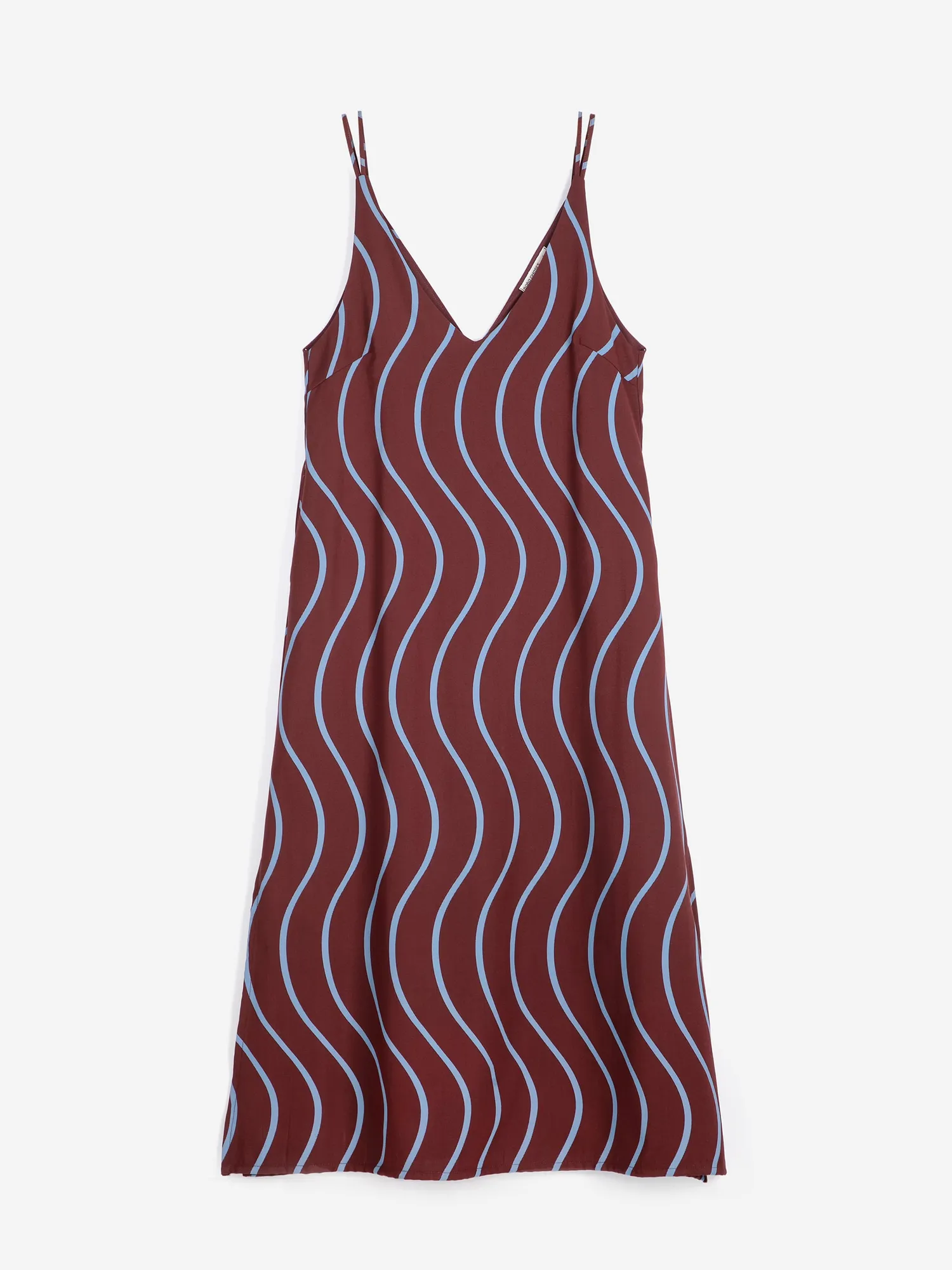 Bobo Choses Psicodelic Stripes fluid kjole bordeaux