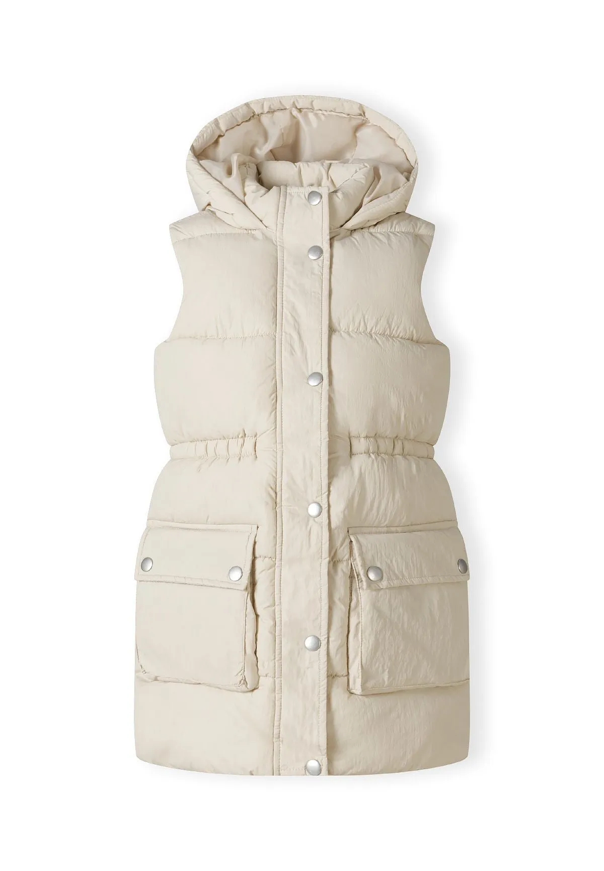 Minoti 41189 vest creme piger quiltet