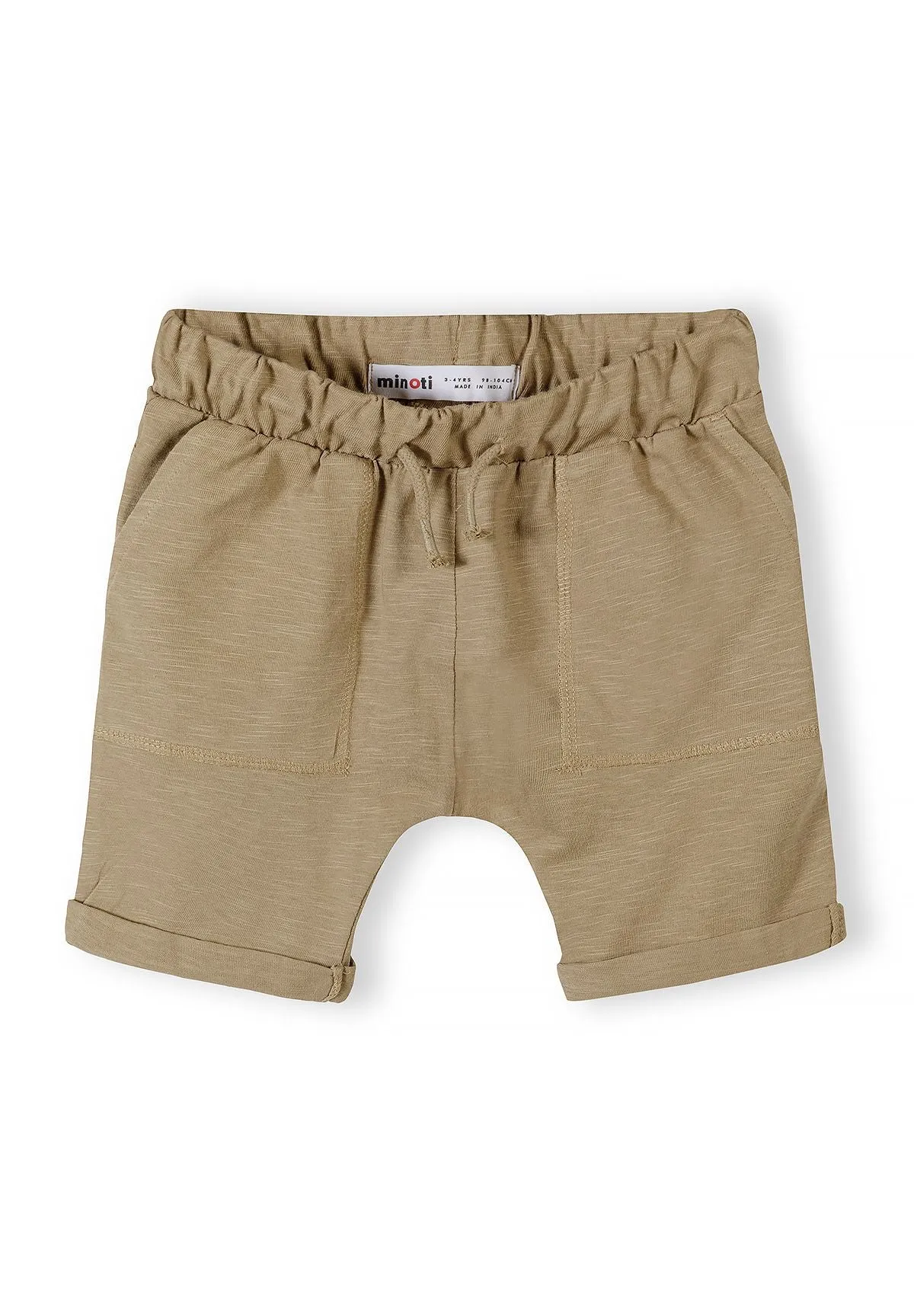 Minoti 44870 jerseyshorts til drenge 3-pak camel