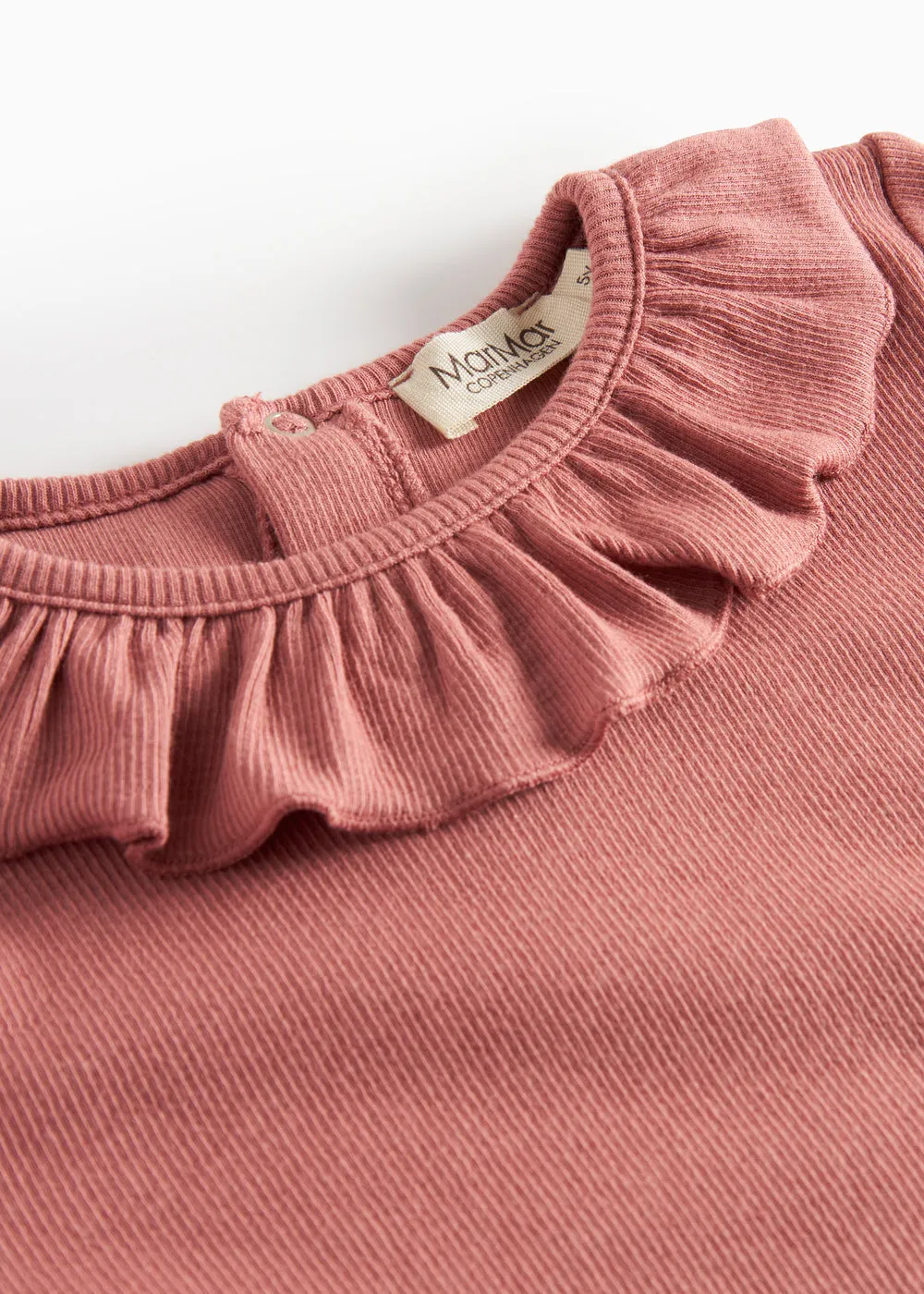 MarMar Tandy t-shirt Perished Rose rib str. 104
