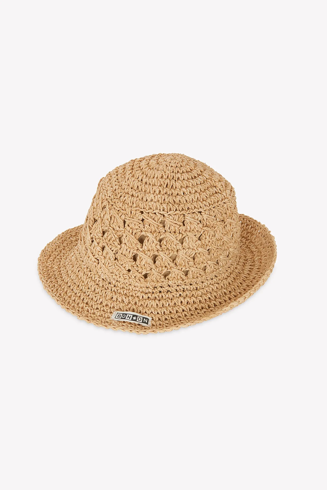 Bonton Labobine bøllehat natur raphia strå