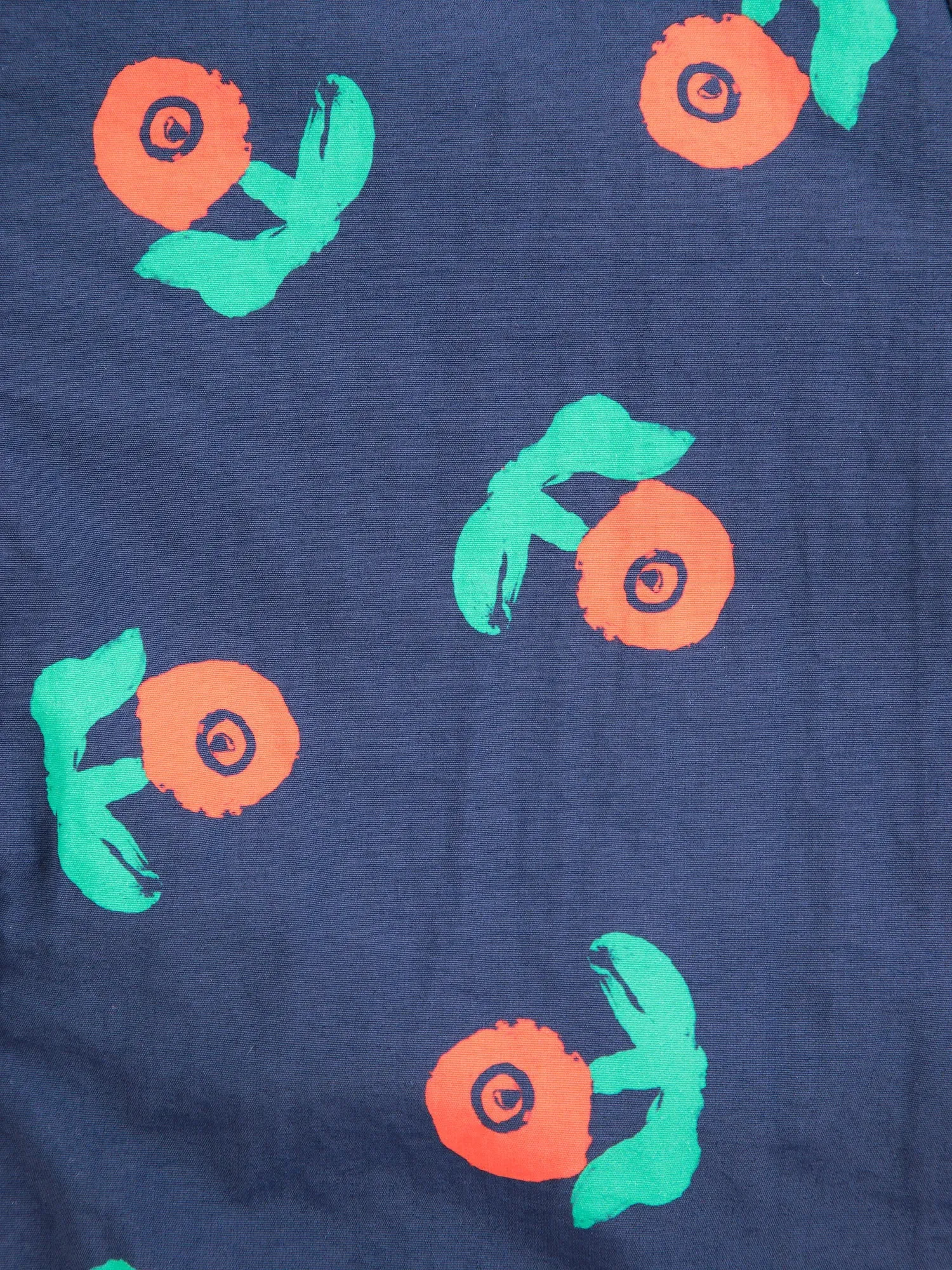 Bobo Choses Stamp Bloom All Over vendejakke navy