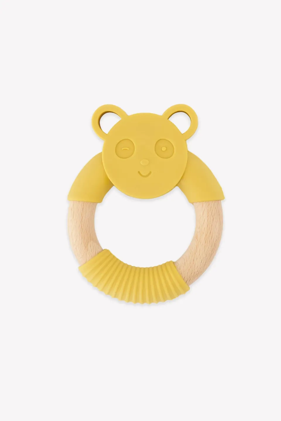 Bonton rangle silikone gul bamse bidering