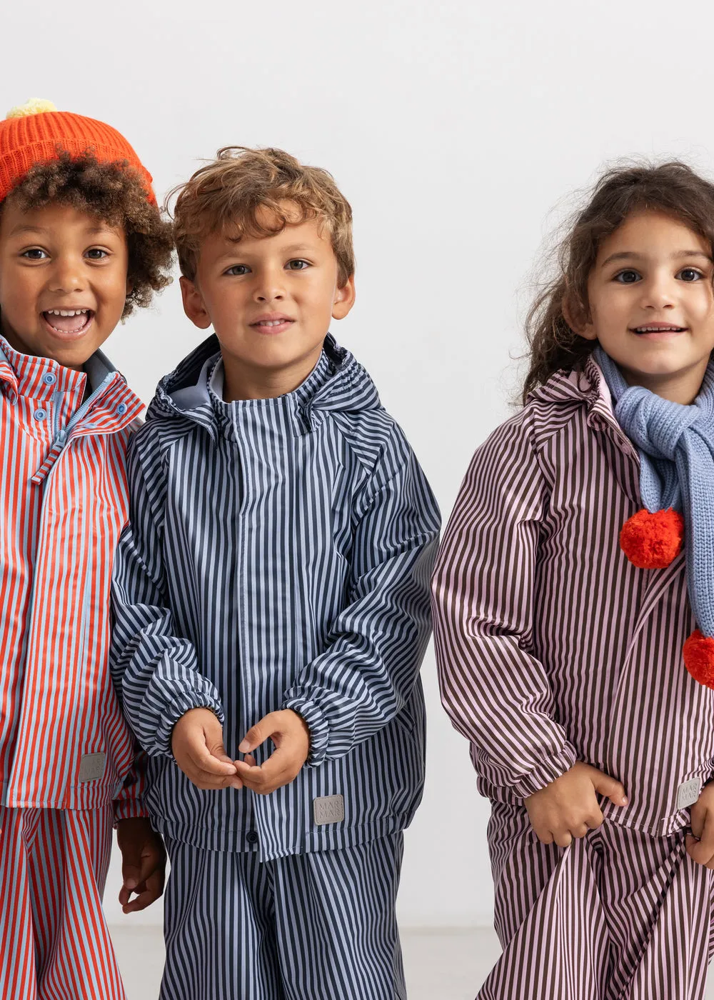 MarMar Oddy Set regnsæt Blue Stripes