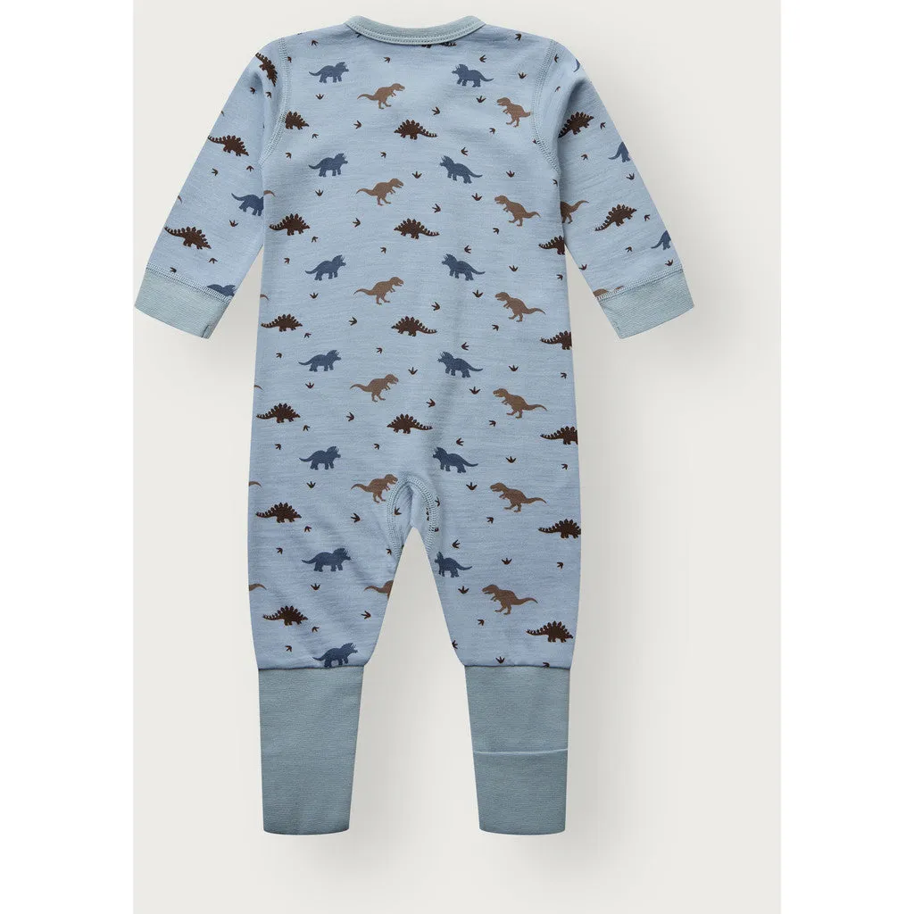 Hust & Claire HCManu Dino natdragt Baby Blue uld