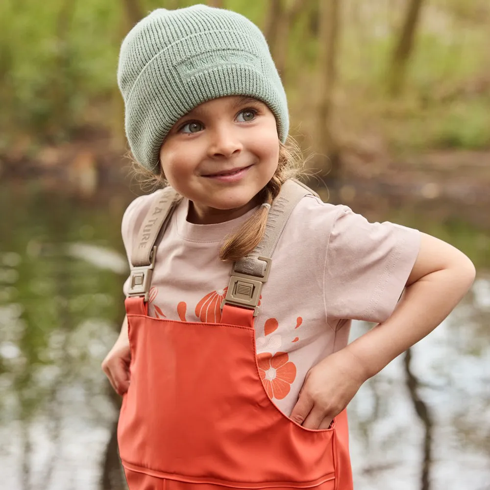 MINI A TURE MATCHARLEY t-shirt Cloudy rose økologisk bomuld