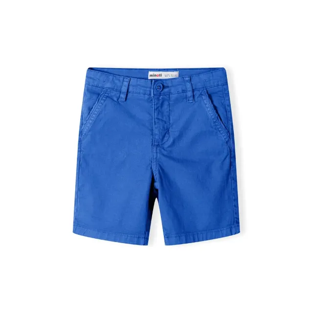 Minoti 40422 chino-shorts royalblå til drenge