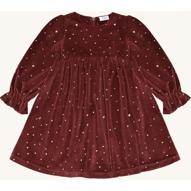 Hust & Claire HCDonna kjole New Maroon polyester