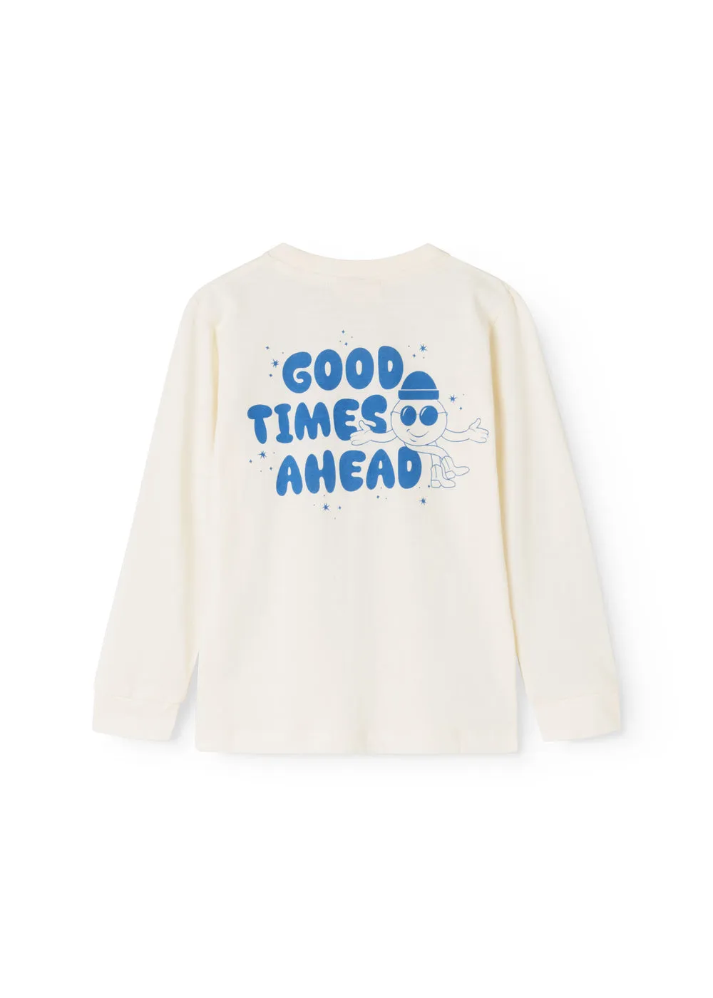 MarMar Ted LS bluse Good Times blå print