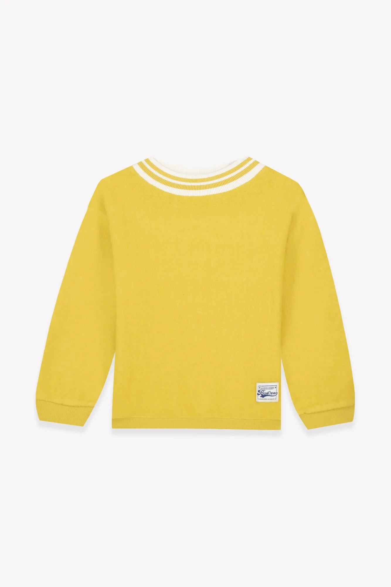 Bonton Pitt French Fries sweatshirt bomuld 6A stribet