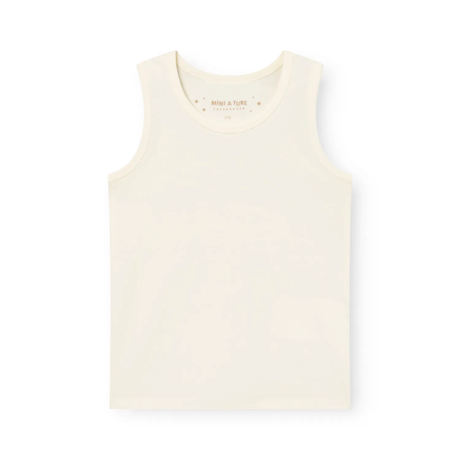 MINI A TURE MATYOON tanktop 2-pak grå økologisk bomuld