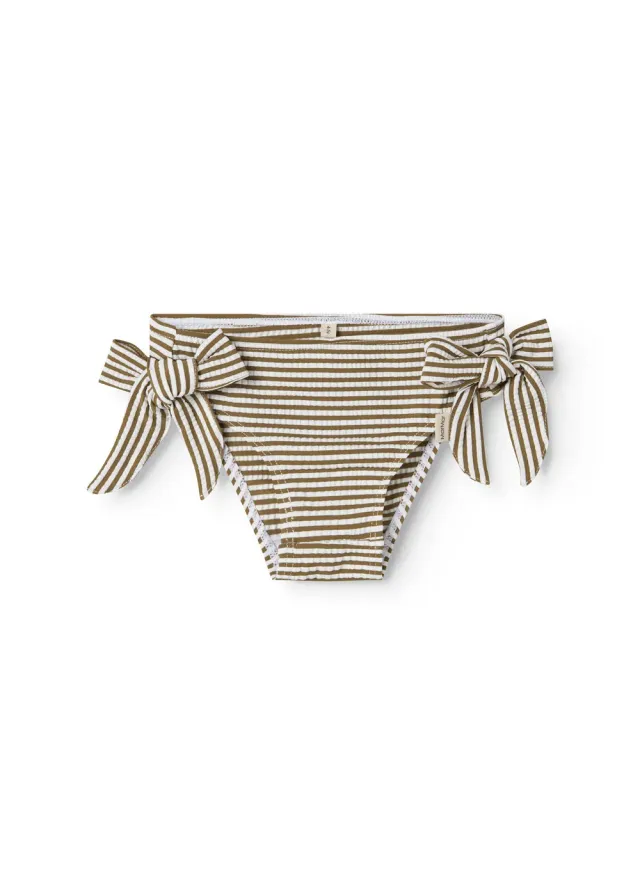 MarMar Swiir Pants bikinitrusser Dark Bronze Stripe