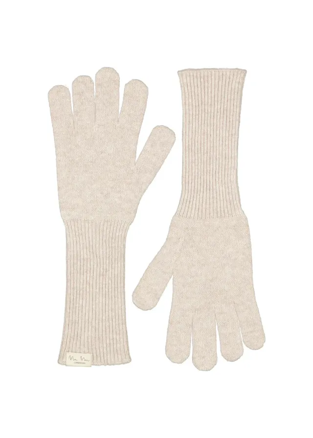 MarMar Jeans Aske Long W Handsker Llama Melange kashmir