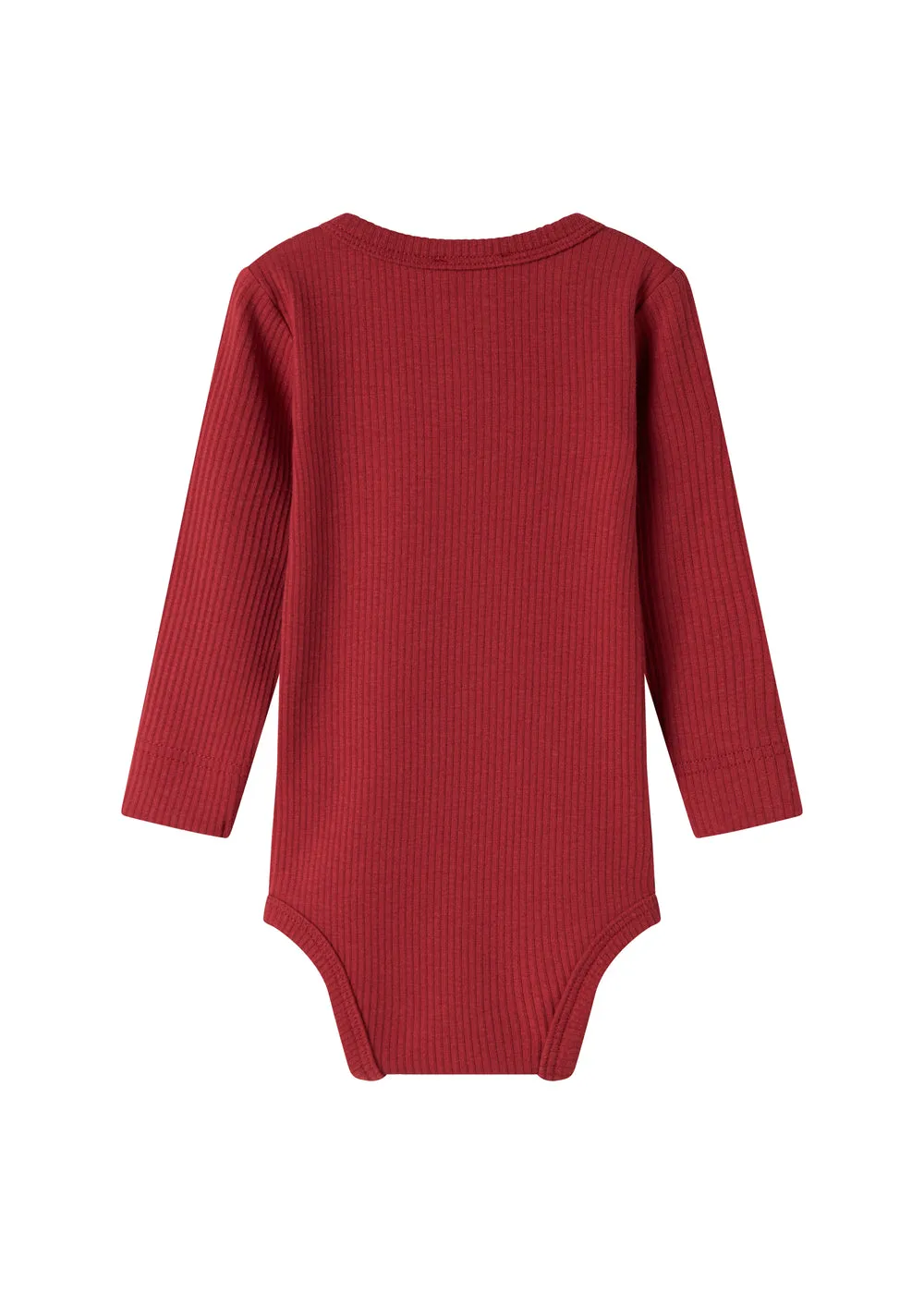 MarMar Body LS bodystocking Hibiscus Red modal