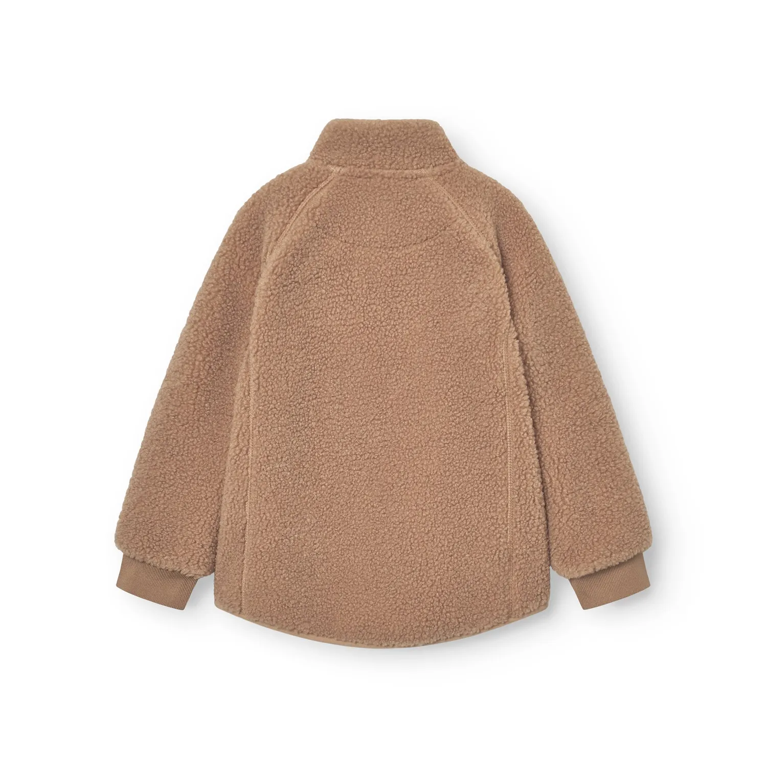 MINI A TURE MATCEDRIC teddyfleece jakke let mellemlag
