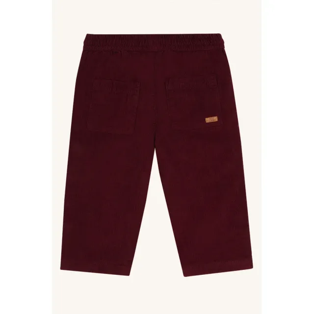 Hust & Claire HCTrevor Corduroy bukser Red Chocolate