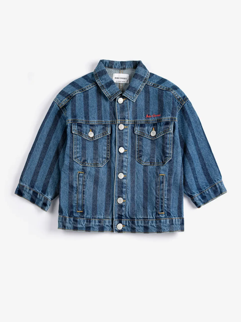Bobo Choses sb126ac122 denimjakke stribet børn