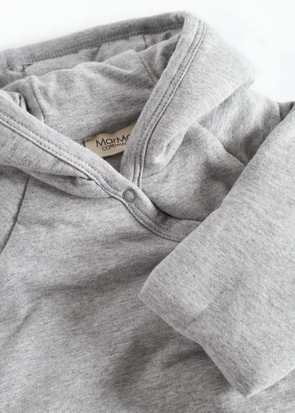 MarMar Copenhagen Jules babyjakke Light Grey Melange vatteret