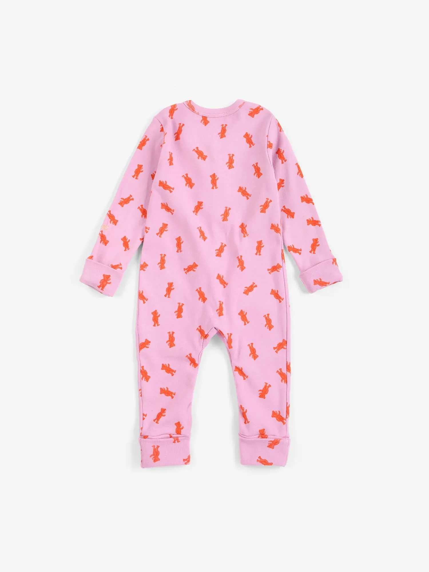 Bobo Choses Softpaw Monster overall sparkedragt lyserød slim fit