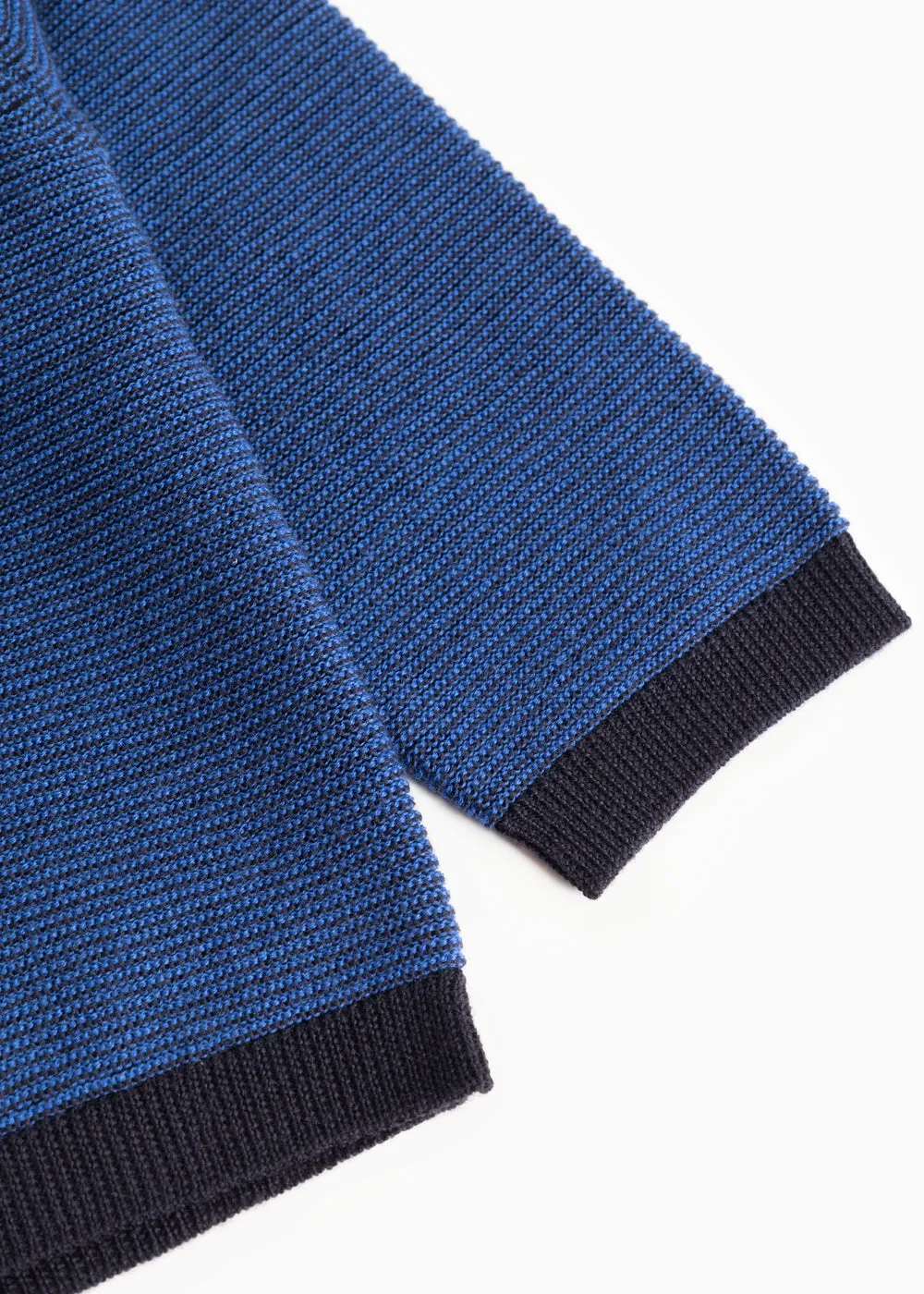 MarMar Taki strik cardigan Deepest Sea Mix merino