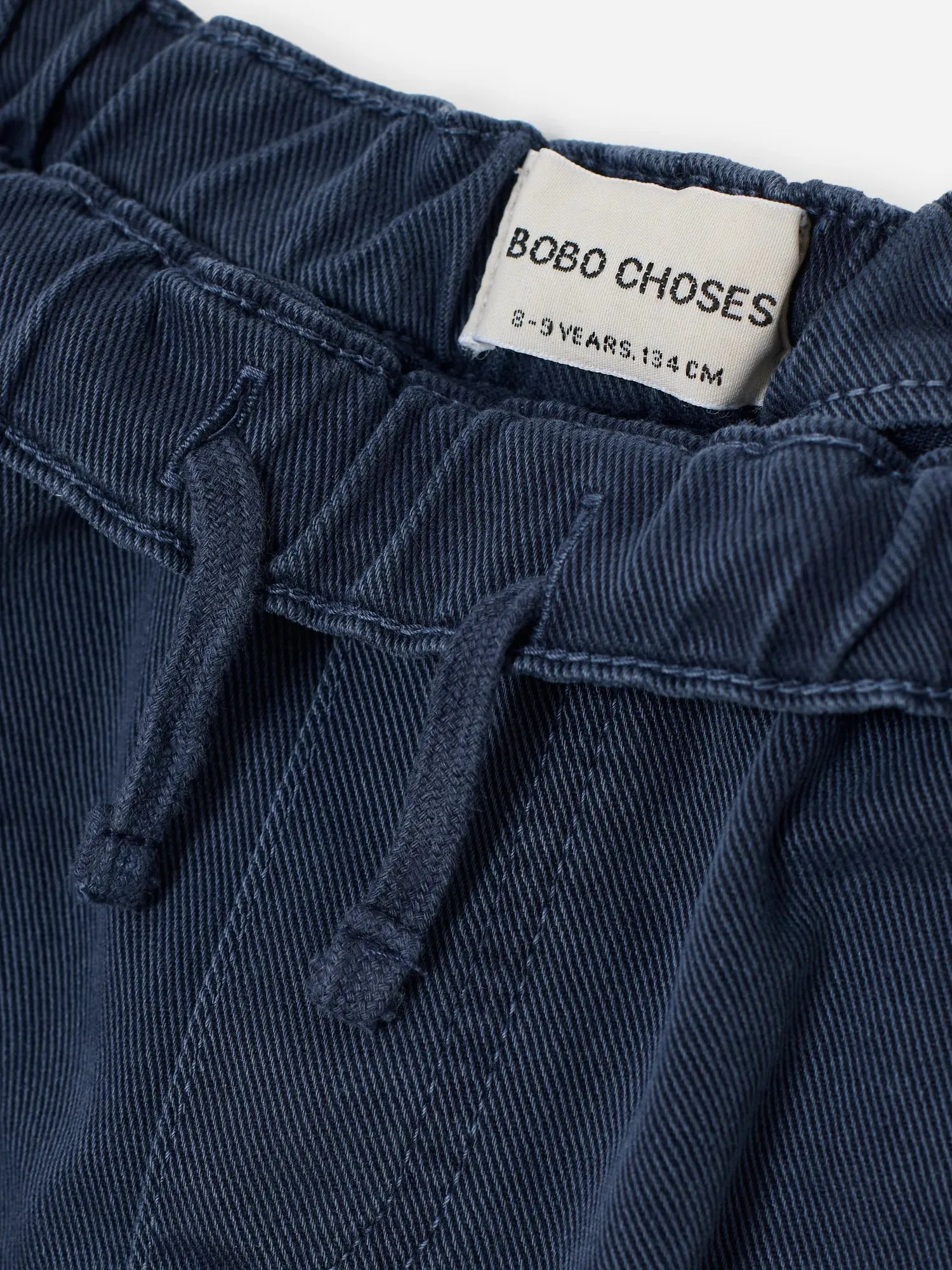 Bobo Choses All About Monsters twill bukser navy 2-3Y økologisk