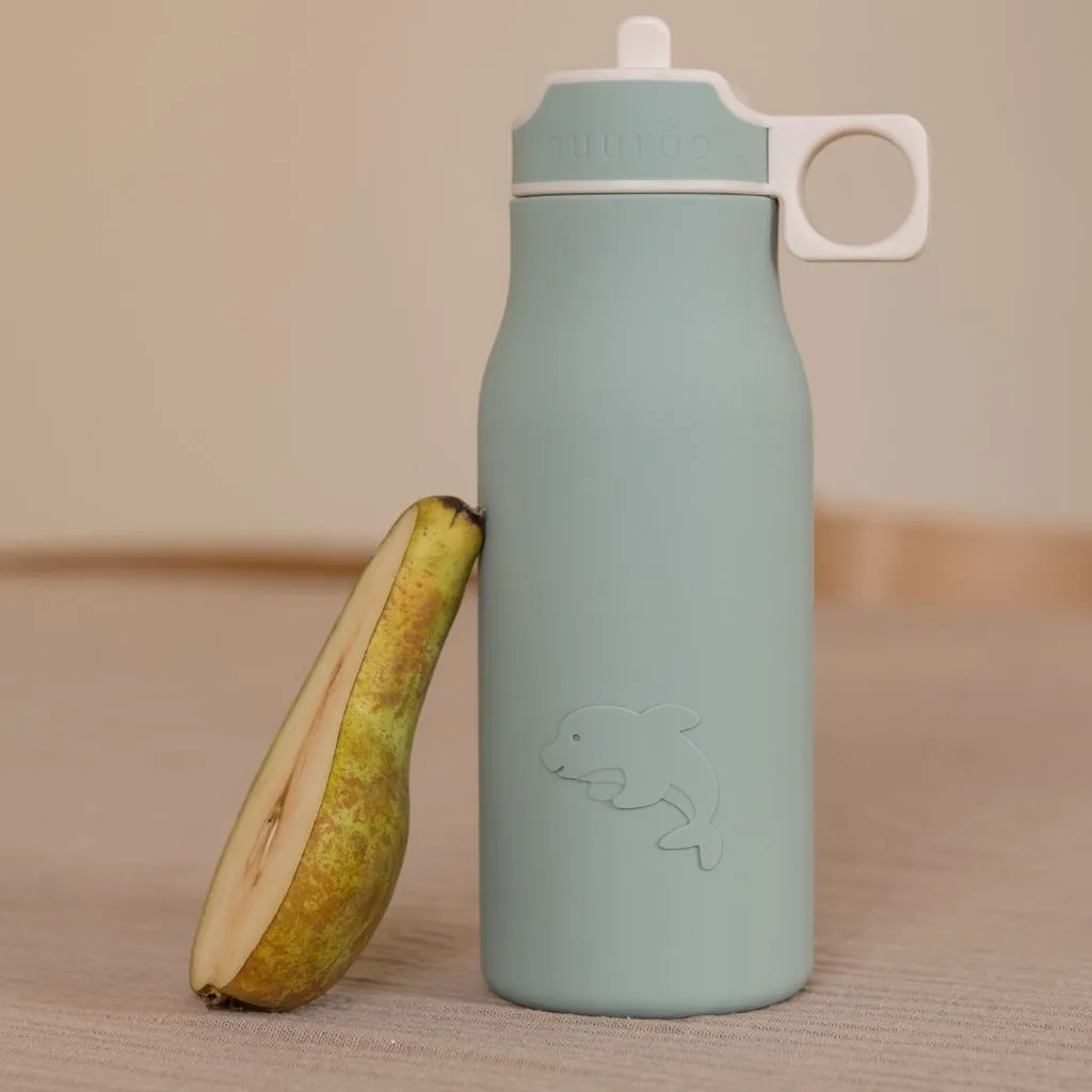 nuuroo Lau drikkeflaske 400 ml Desert sage silikone