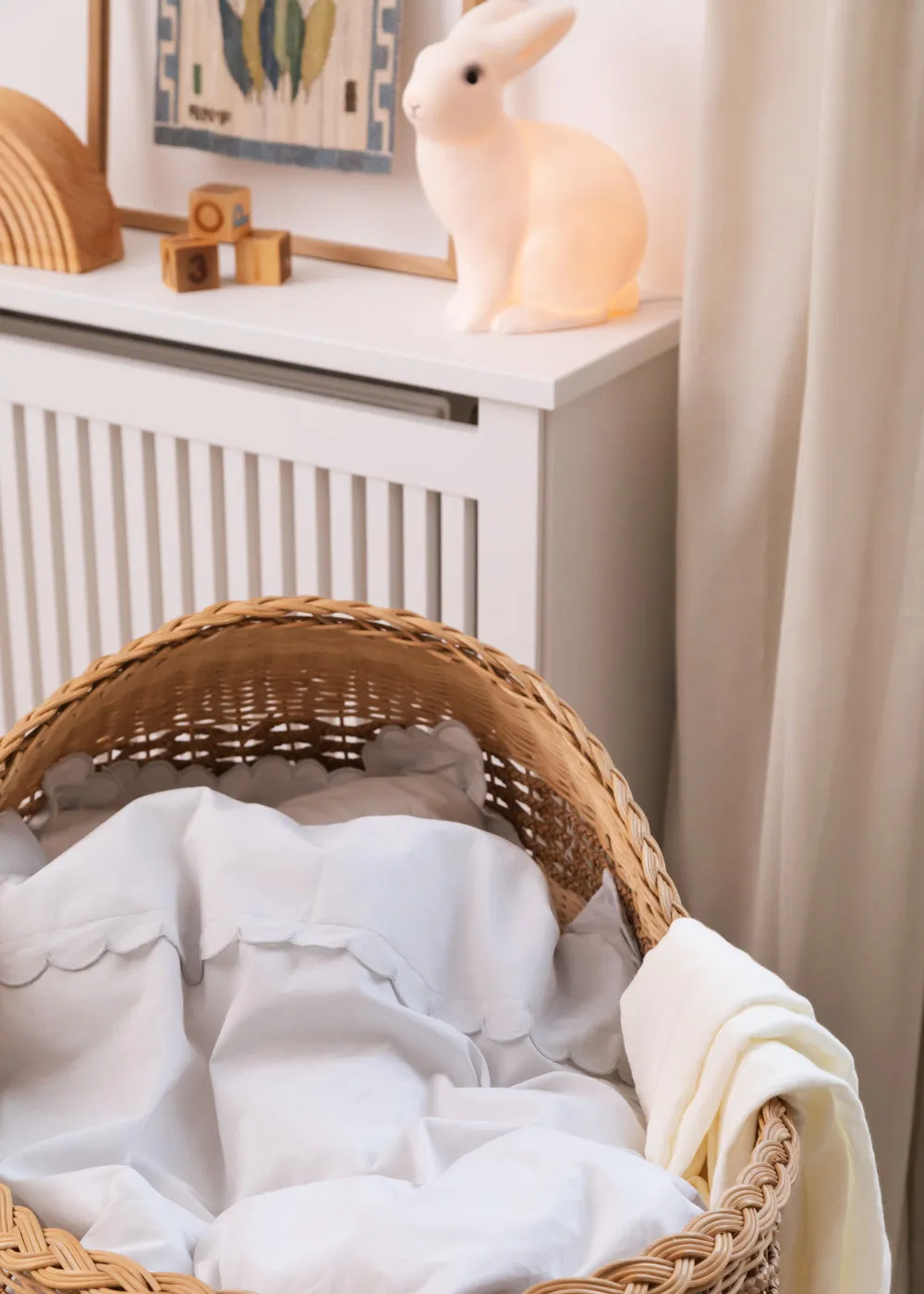 MarMar Bed Linen Scallop sengetøj Morning Dew øko