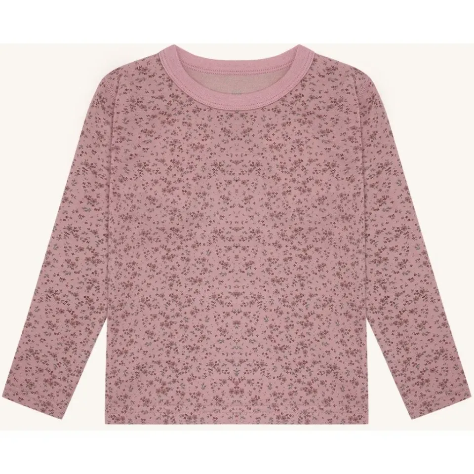 Hust & Claire HCAbba Tiny bluse heather uld bambus