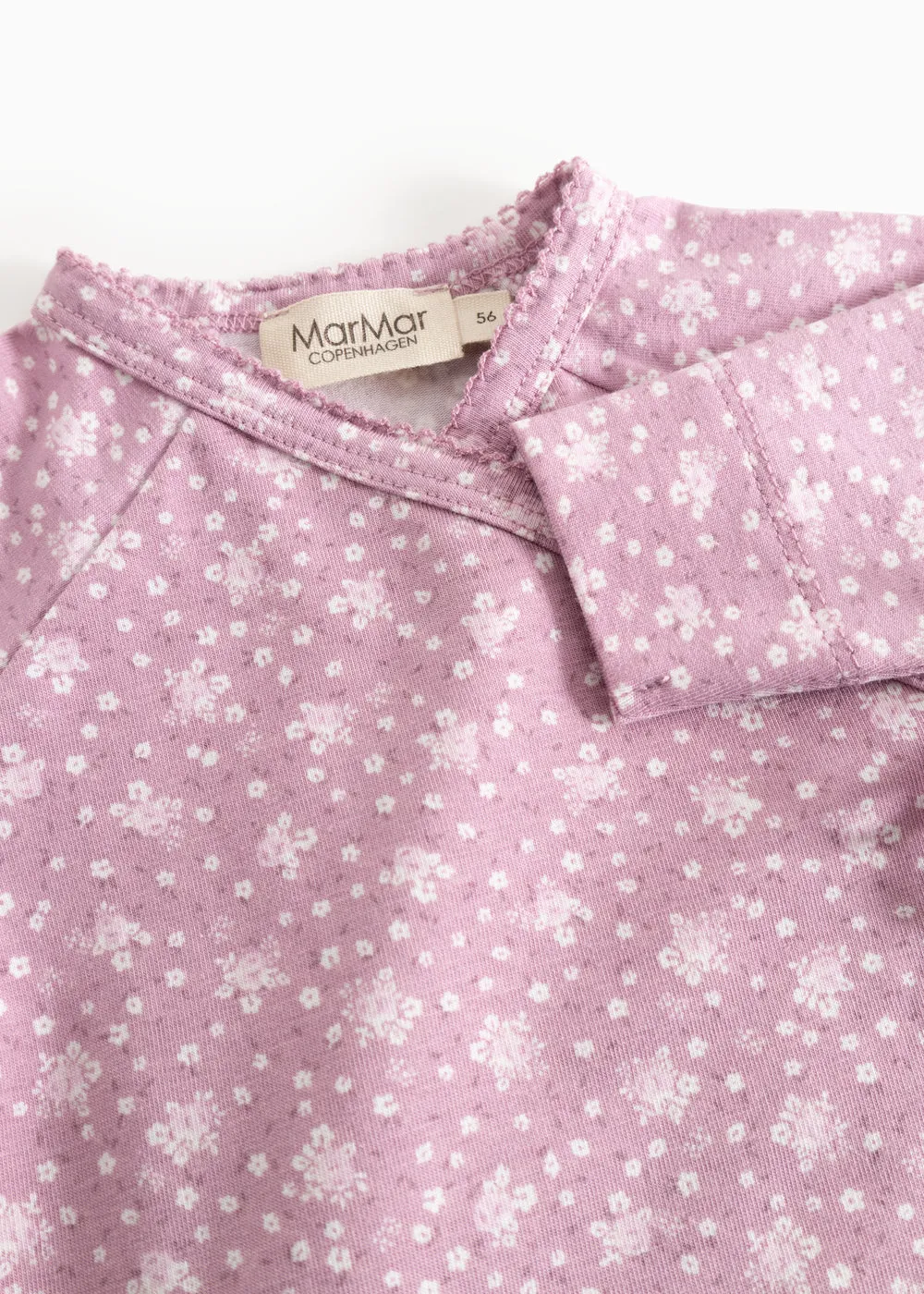 MarMar Copenhagen Tut Wrap LS bluse Lit de Rose modal