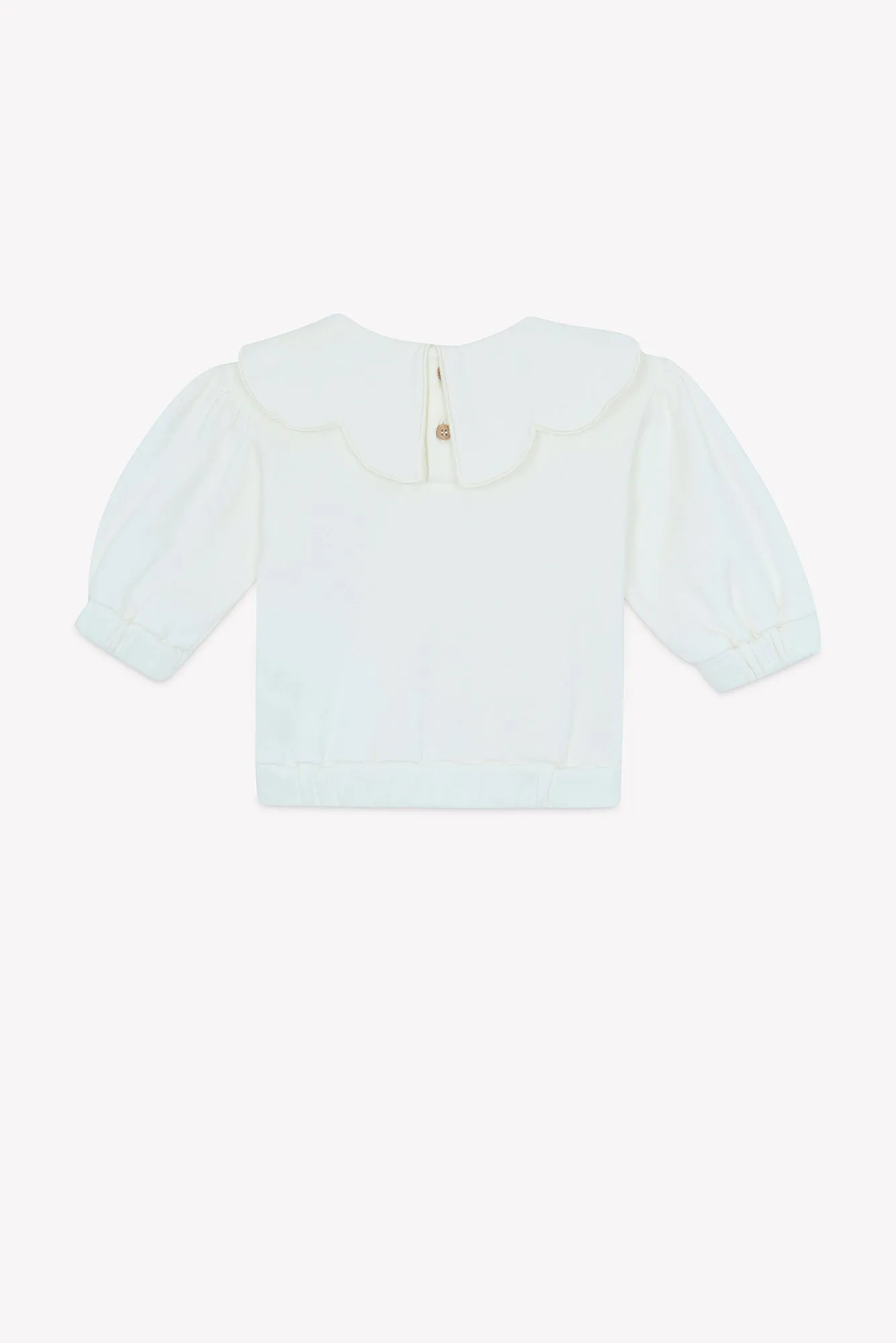 Bonton Martine sweatshirt baby ecru bomuld