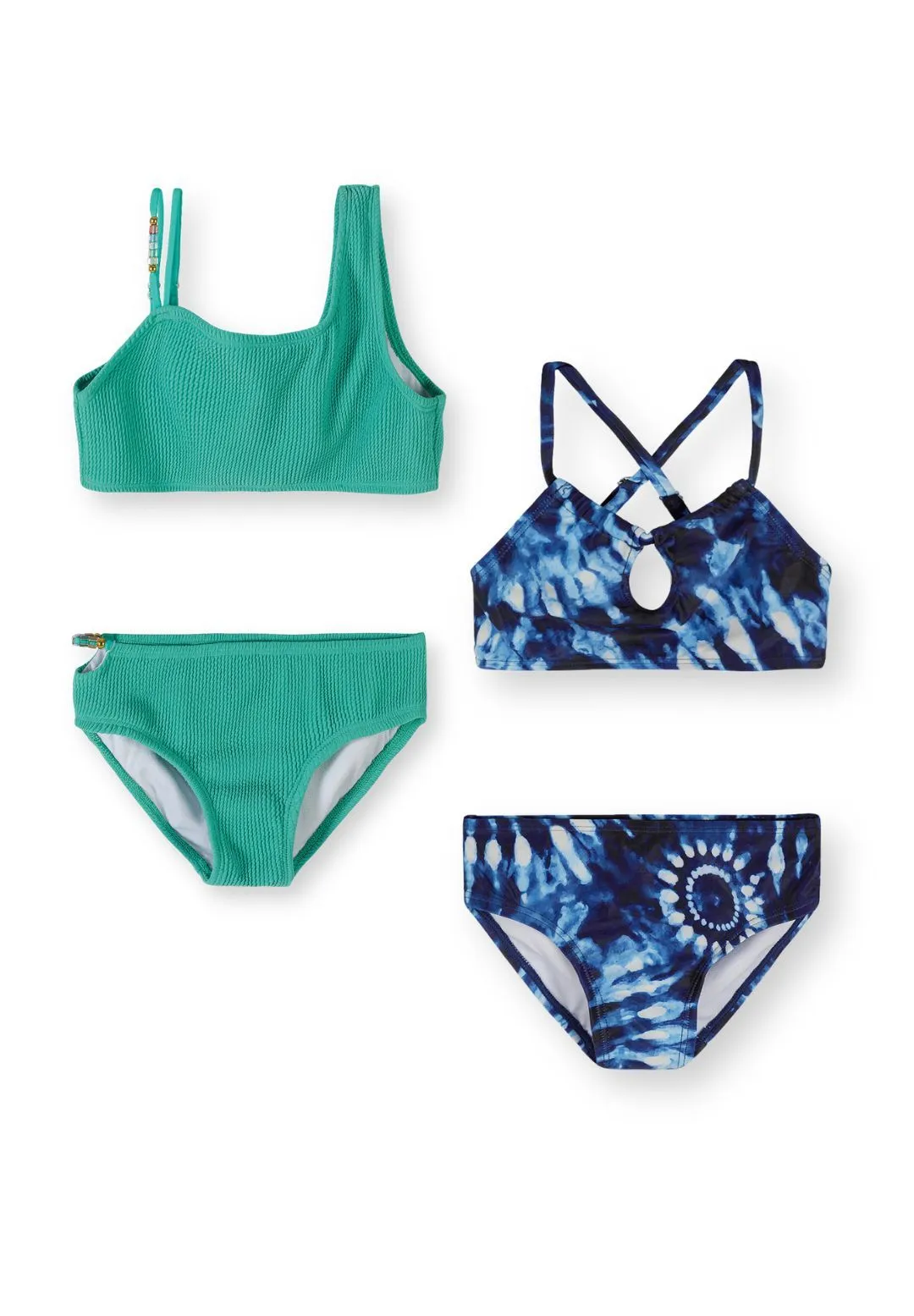 Minoti 44994 bikini 2-pak grøn batik