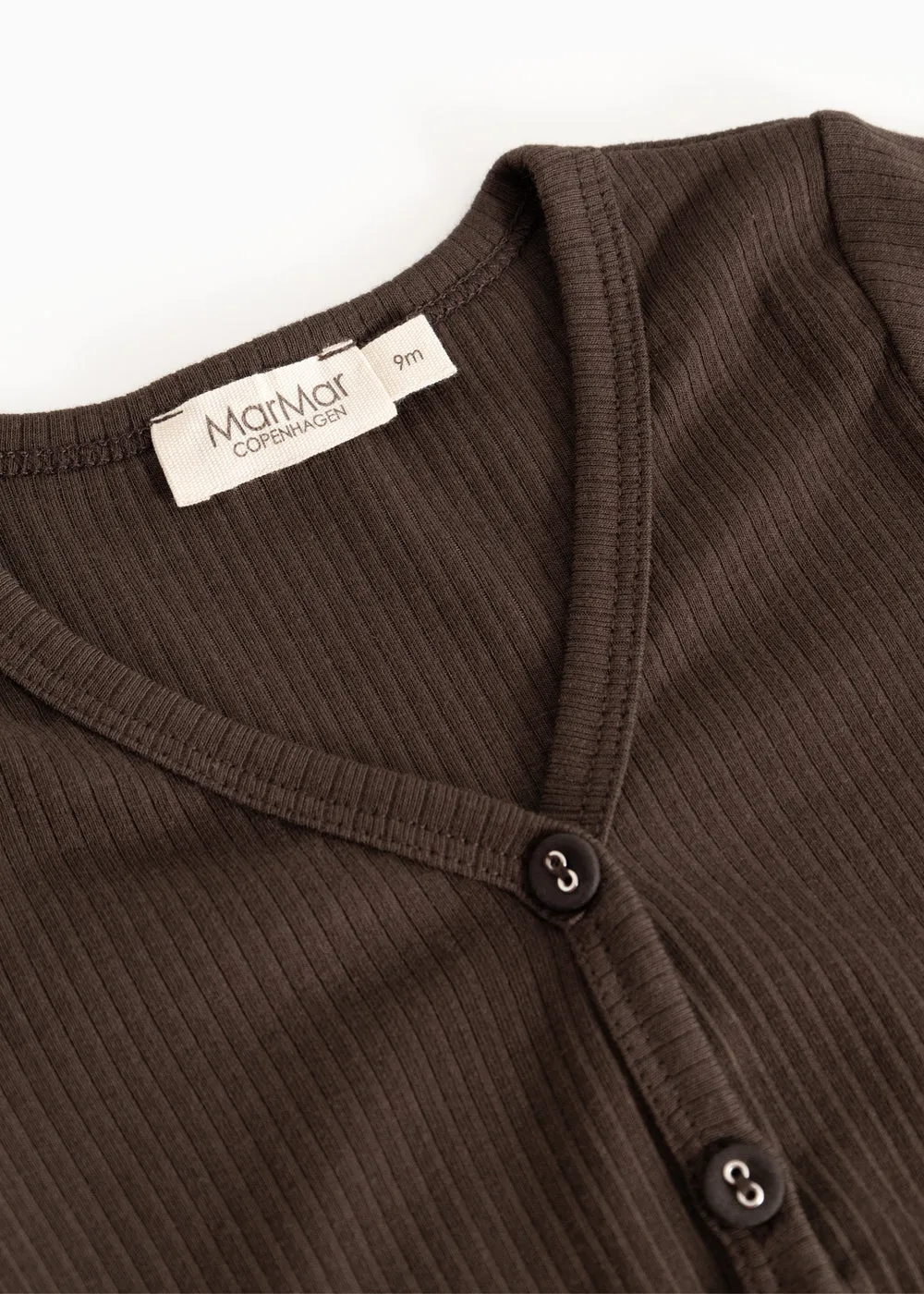 MarMar Copenhagen Cardigan bluse dark roast modal