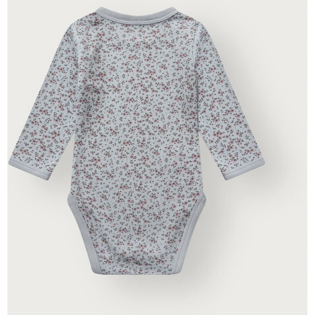 Hust & Claire Baloo Bodystocking Lyseblå Uld