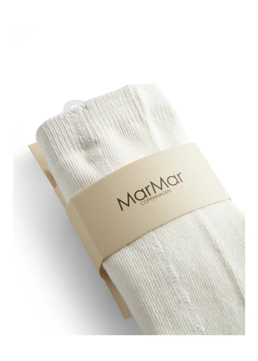 MarMar Tights Pointelle Strømpebukser Gentle White