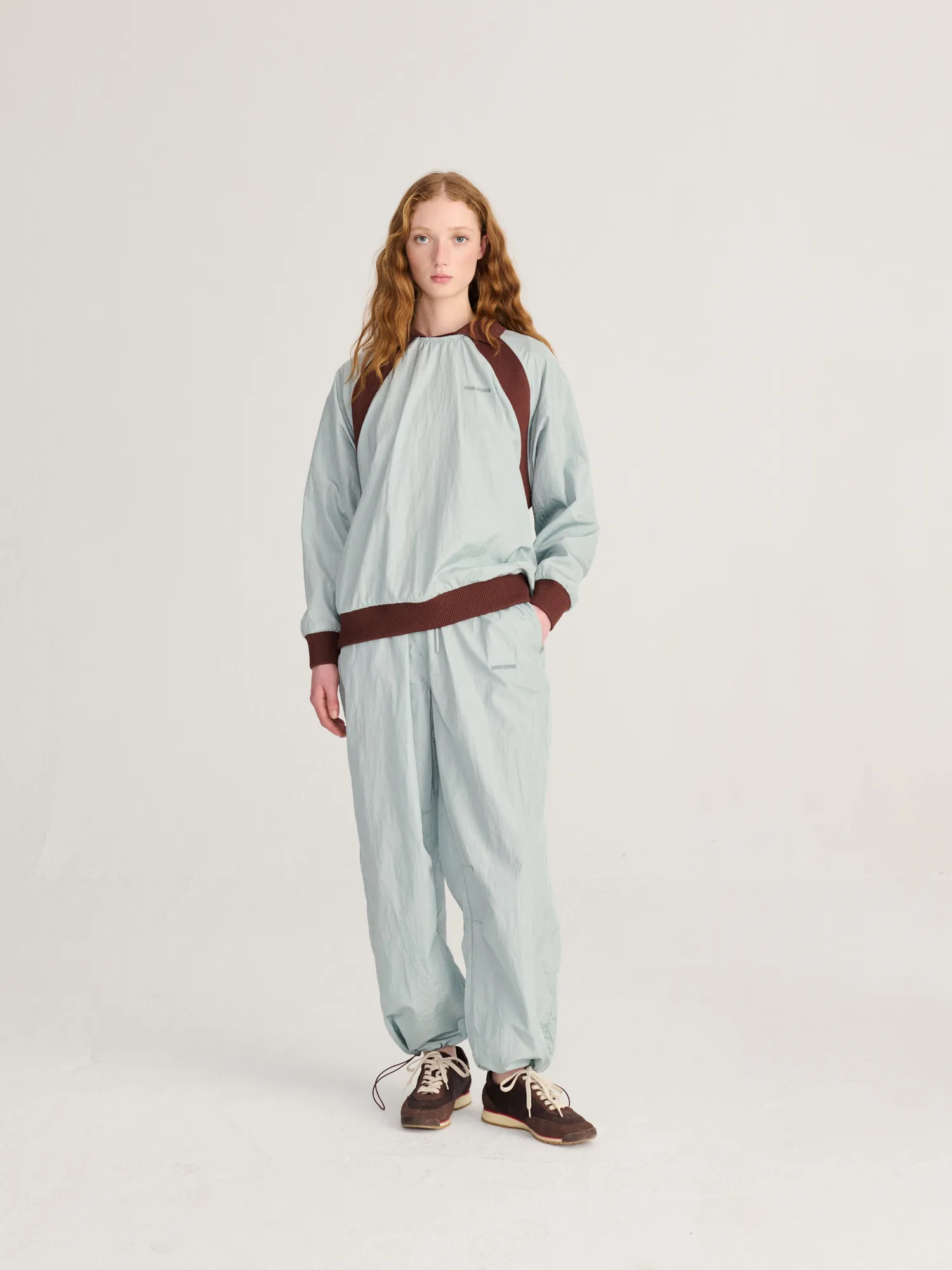 Bobo Choses All About Monsters joggingbukser lyseblå S løs