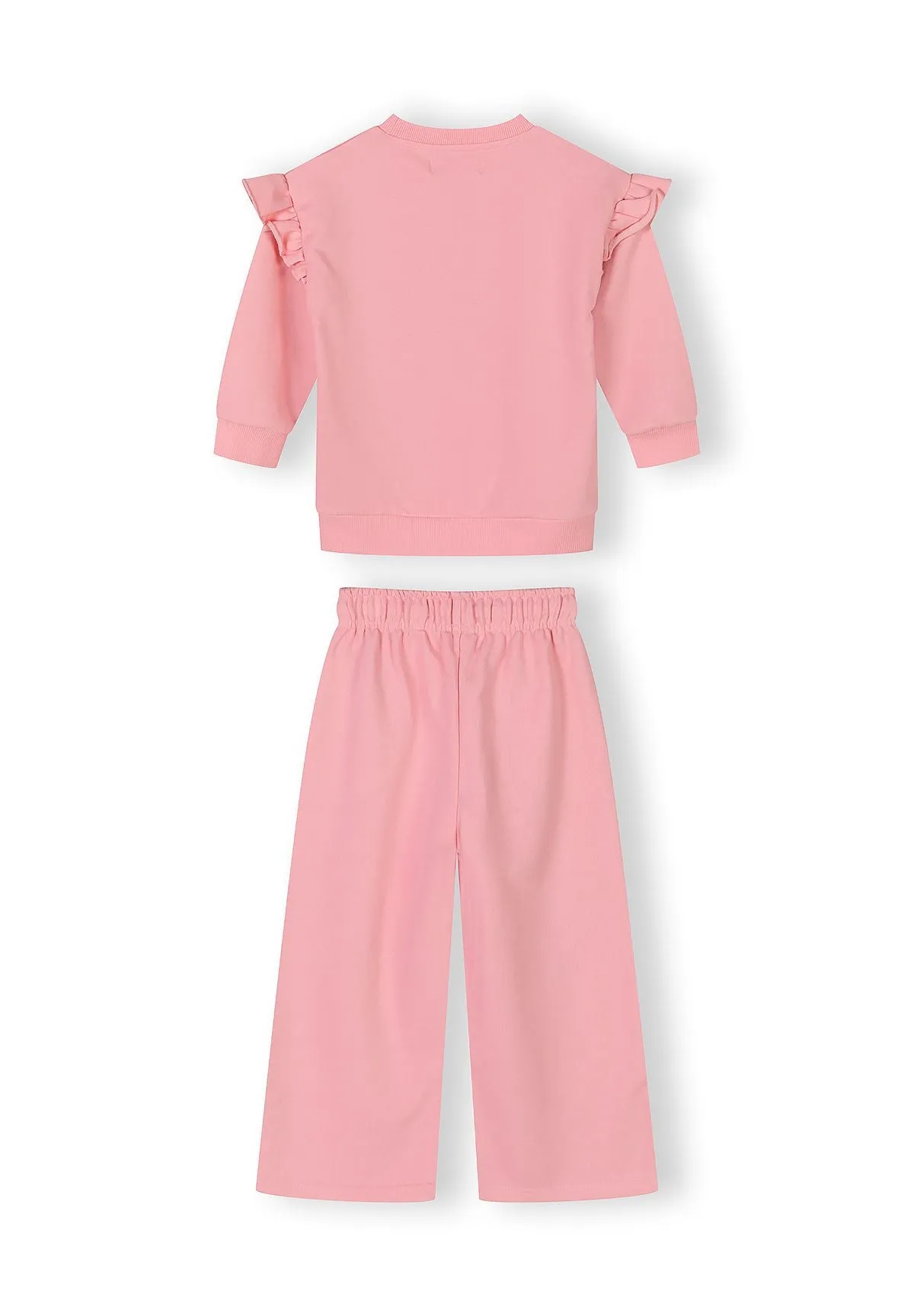 Minoti 44679 joggingdragt rosa kirsebær bomuld