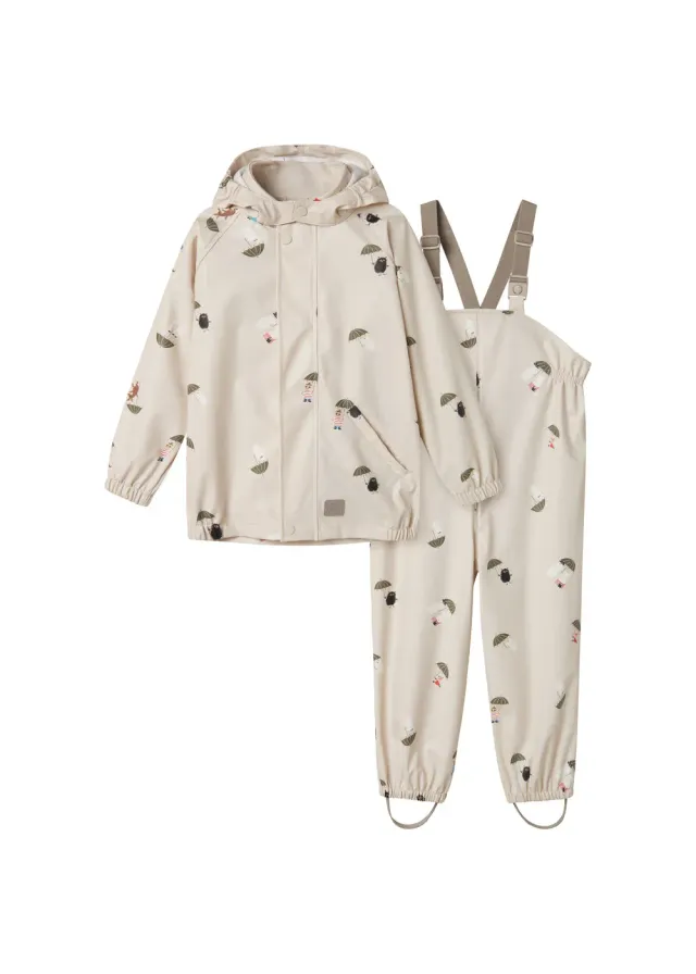 MarMar Oddy Set regnsæt Rainy Moomin print